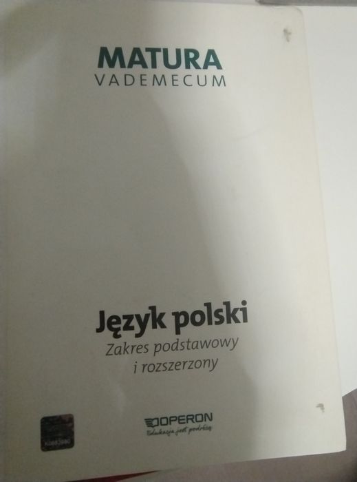 Matura vademecum j. Polski
