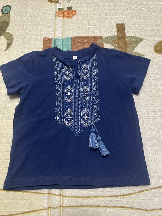 Вышиванка на мальчика 92