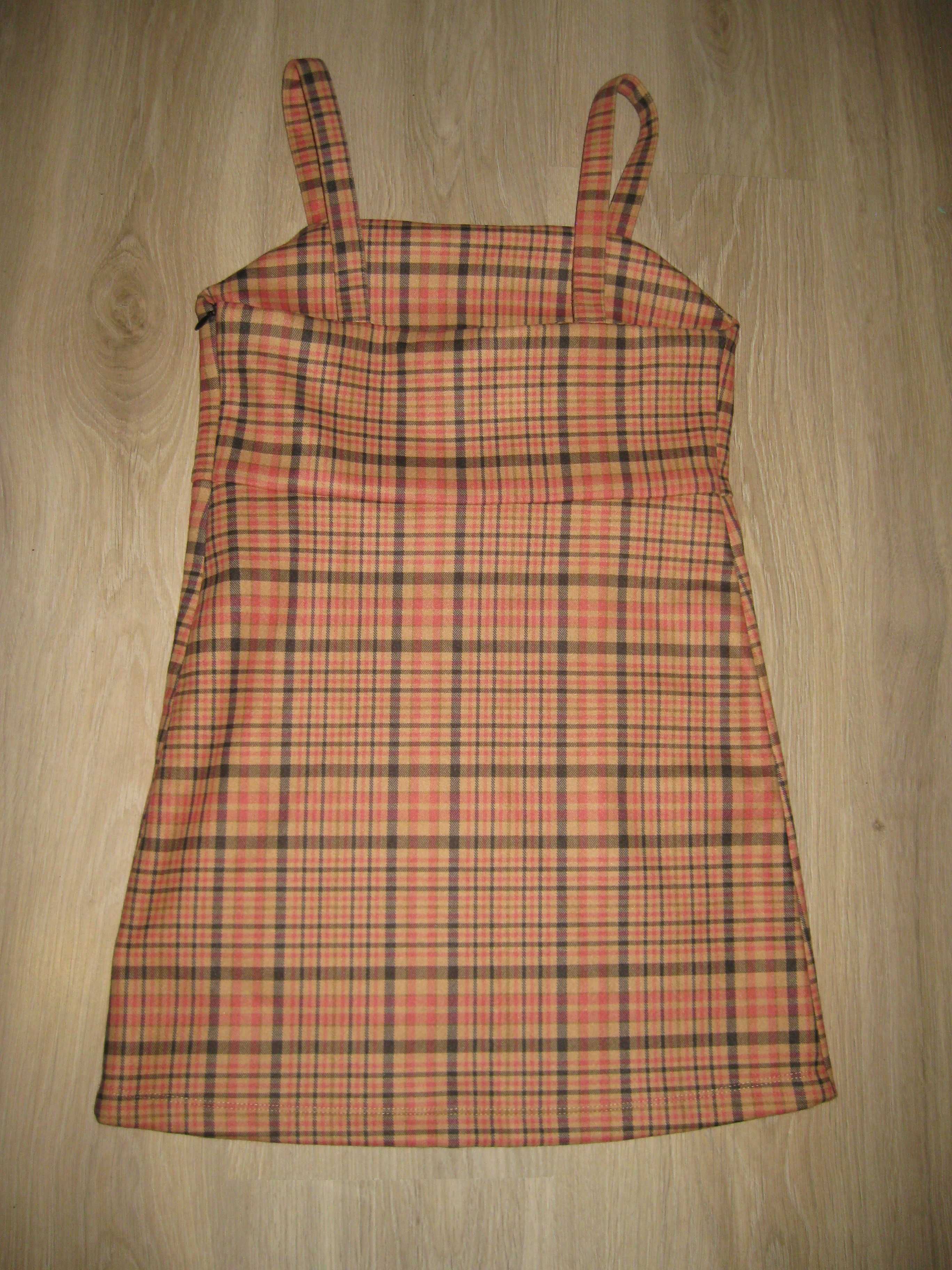 F&F sukienka krata rozmiar 140 cm 9-10 lat