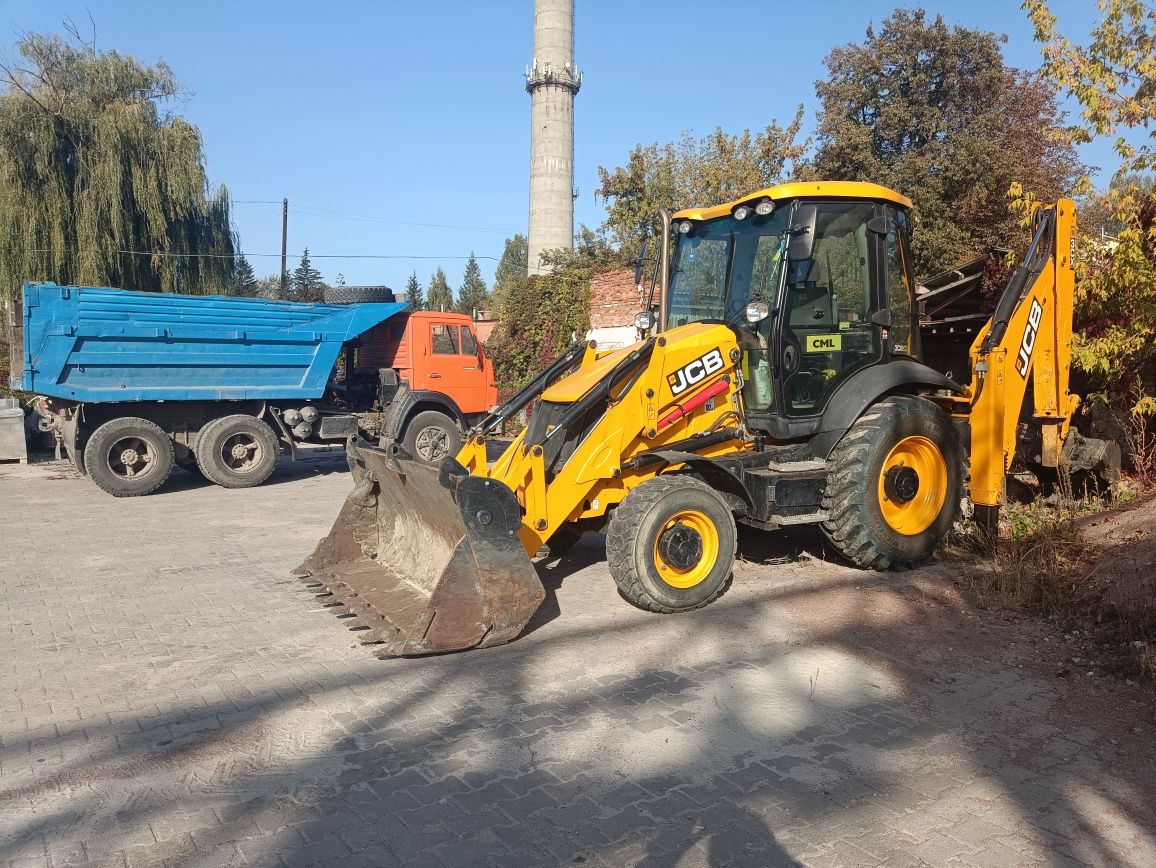 Екскаватор JCB3, услуги екскаватора, послуги екскаватора