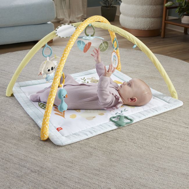 Розвиваючий килимок Fisher-Price (HRB15), коврик развивающий