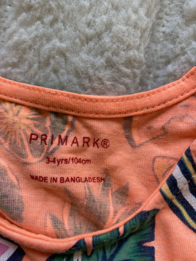 Letnia sukienka dziewczęca Primark | Rozmiar 104