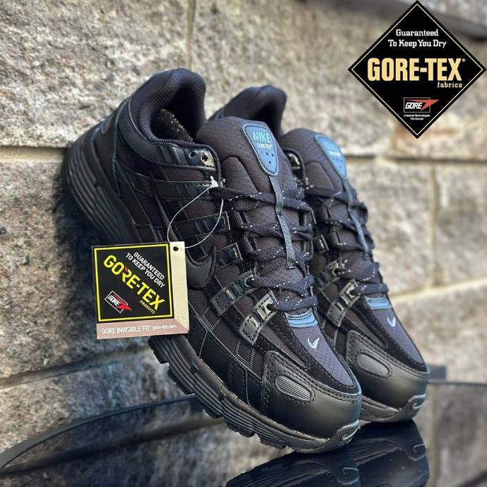 УТЕПЛЕННЫЕ Nike P-6000 Black Gore-tex (40-45) кроссовки найк п6000
