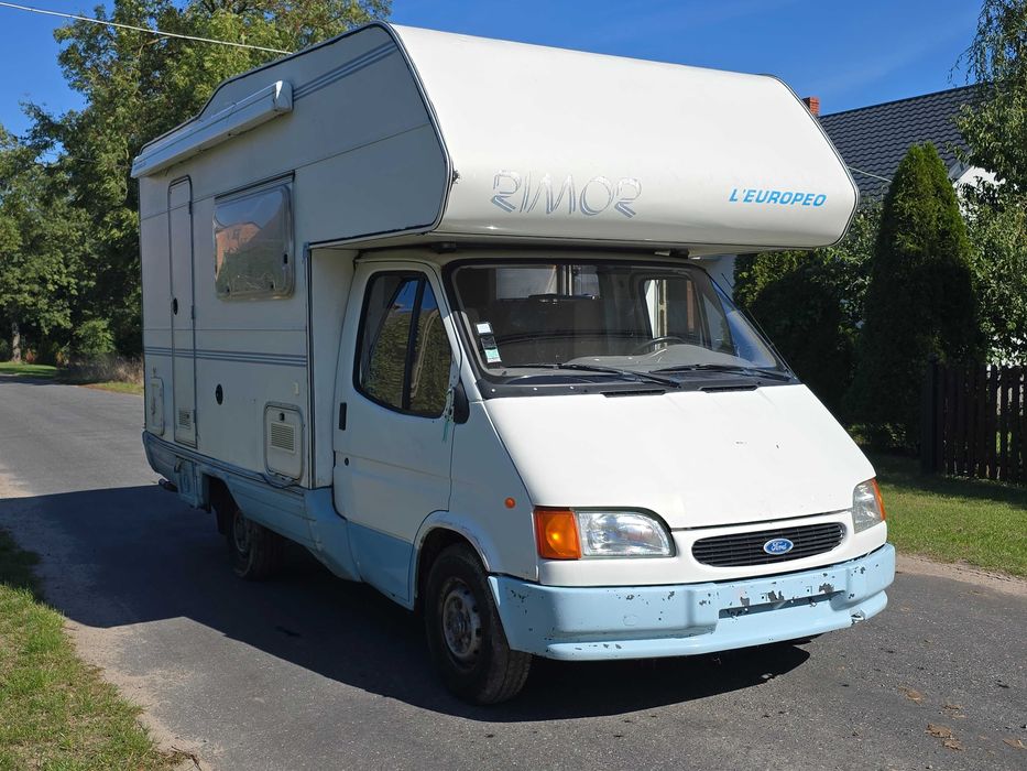 RIMOR Ford Transit, Alkowa 2.5d 160tys km, manual