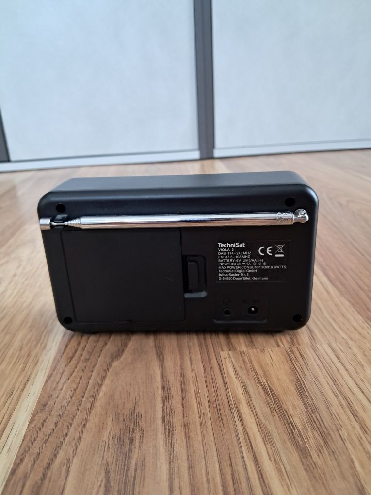 Radio Technisat Viola 2 Czarny