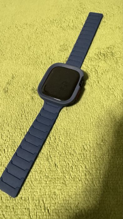 Магнитный ремешок и защитный корпус Apple Watch 10 46 mm