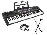 KEYBOARD organy do nauki gry MQ 603 UFB USB Bluetooth STATYW