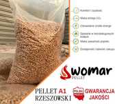 Pellet drzewny 6 mm super kaloryczny jakość A1 dostawa winda