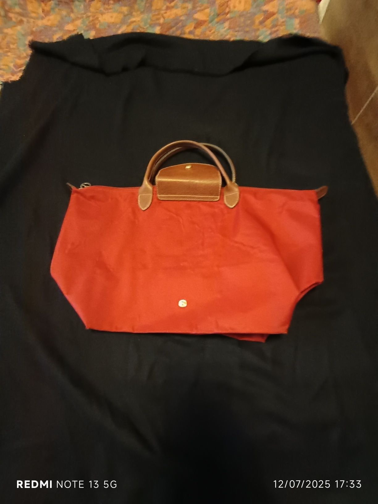 Bolsa longchamp vermelha