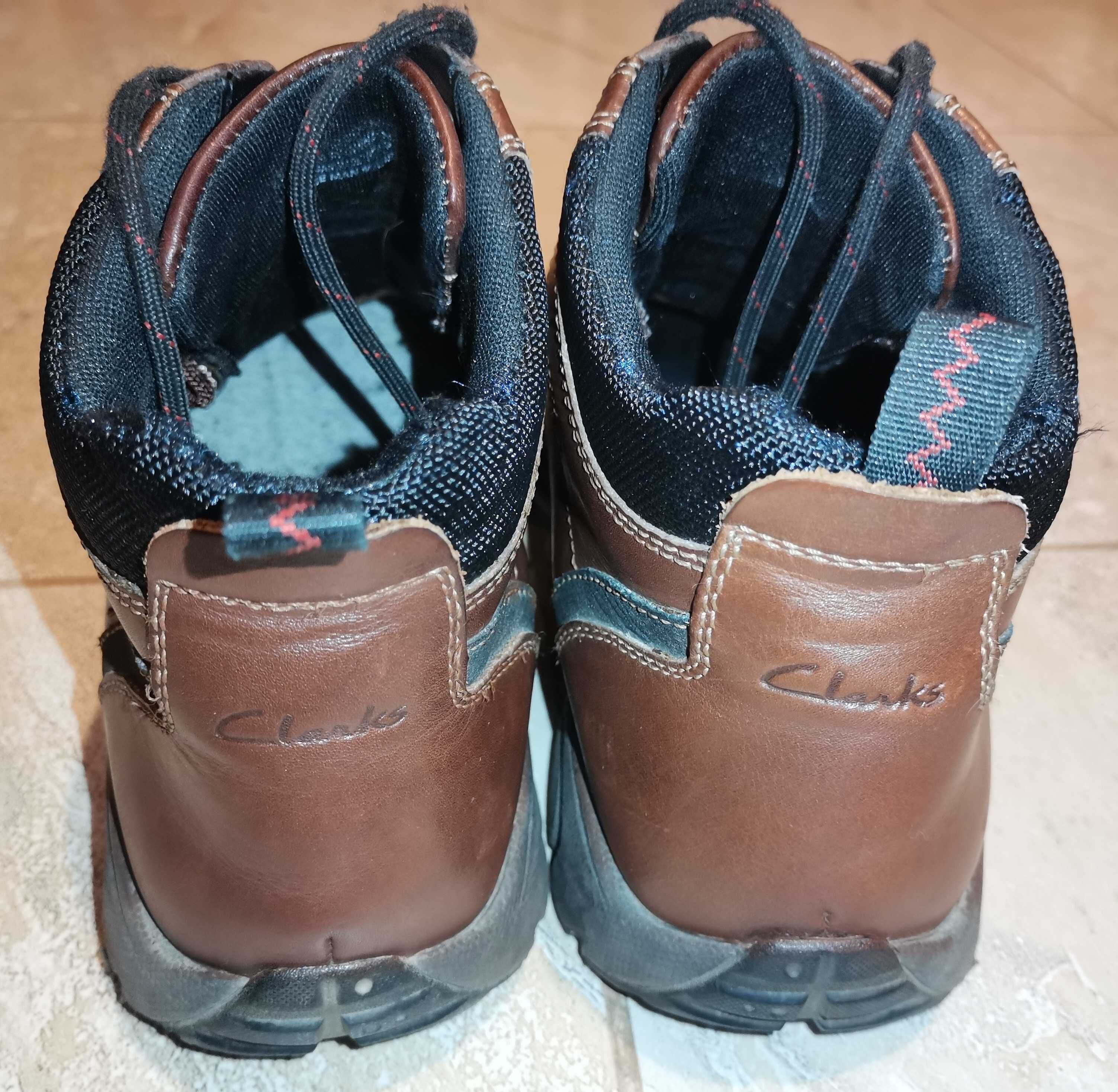 Черевики чоловічі коричневі Clarks (по устілці- 30÷30,5см) 46 розмір