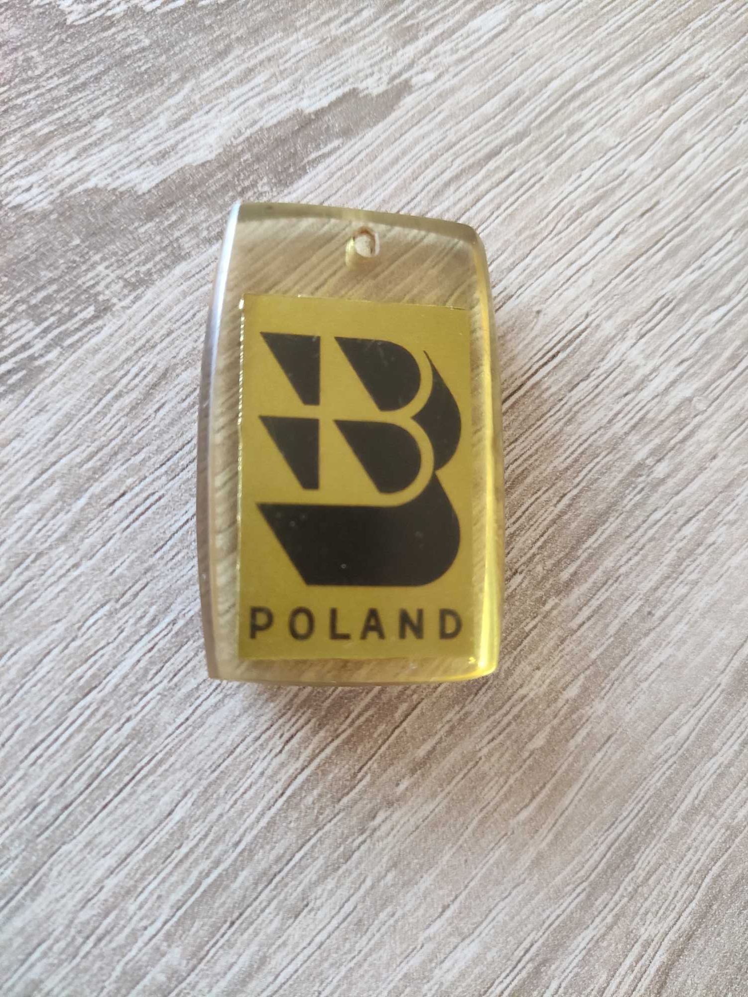 Brelok Rzeszowska Centrala Materiałów Budowlanych pamiątka PRL Rzeszów