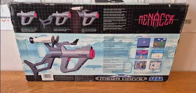 Sega Mega Drive Menacer Completa