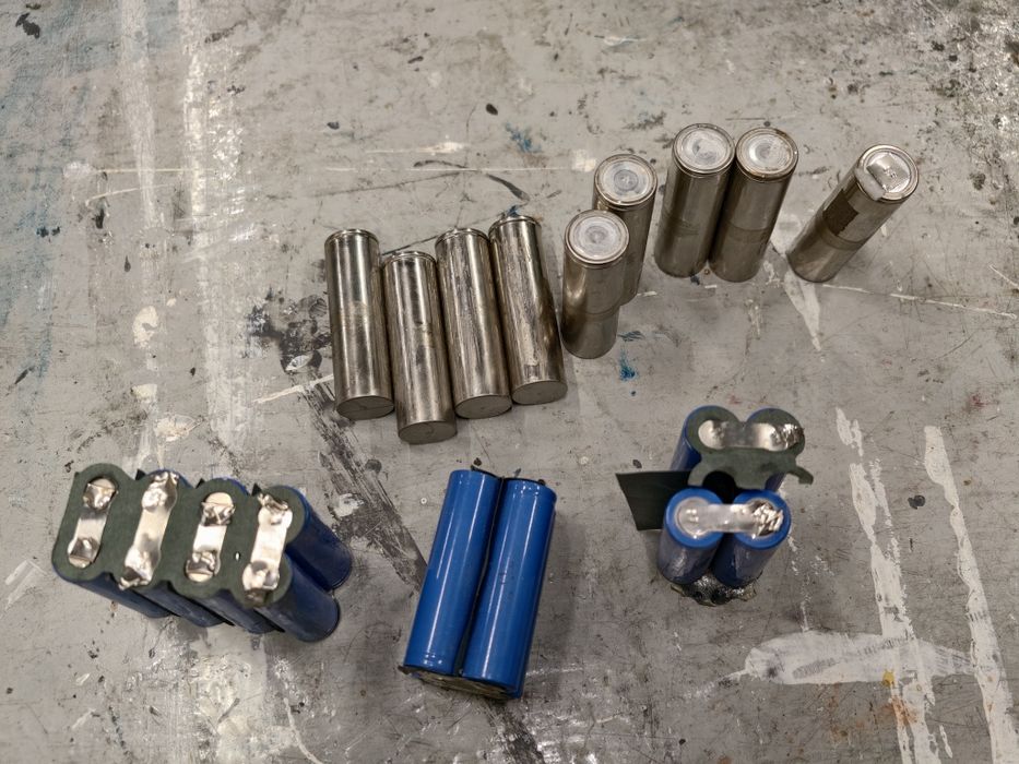 Аккумуляторы 21700, 18650.