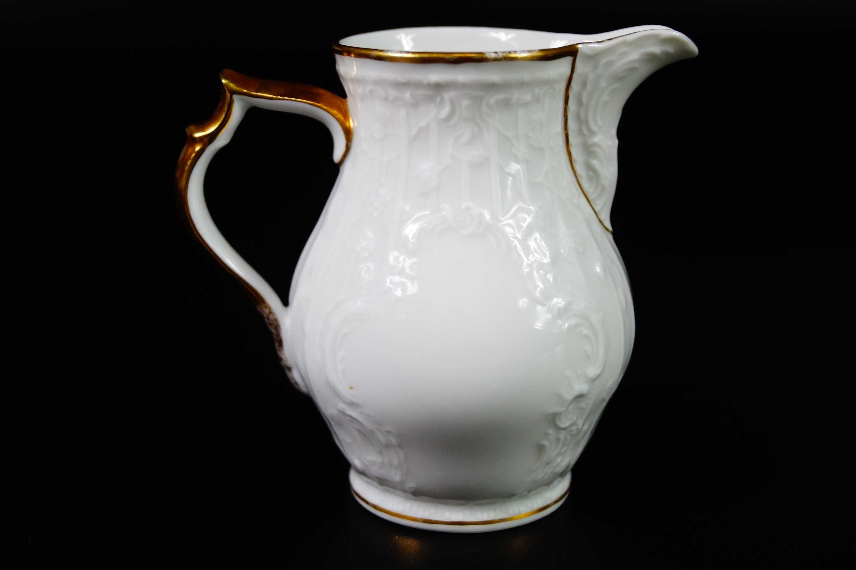 Rosenthal Sanssouci mlecznik biały + złocenia