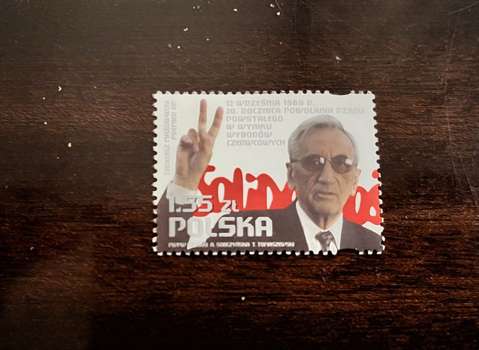 Znaczek - solidarność - mazowiecki