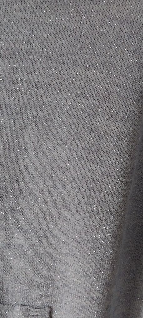 Худи кофта на молнии  с металлическим блеском H&M   и др
