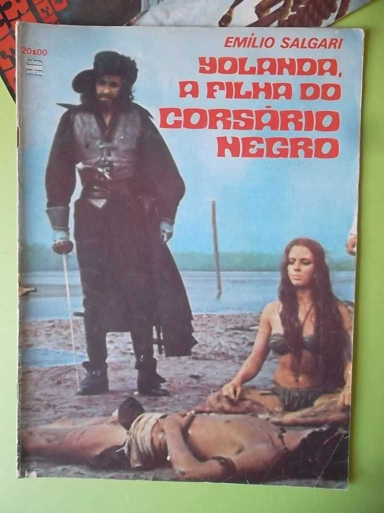 O CORSÁRIO NEGRO - COL. COMPLETA 3 VOLUMES A.P.R. (1978)