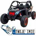 DUŻY Buggy CAN-AM Maverick Dla 2 Dzieci 4X200W 24V - EKSTRAZABAWKI.PL
