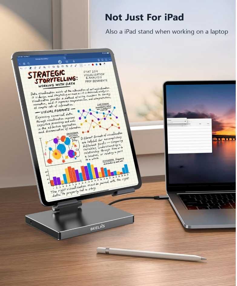 Stacja dokująca HUB Stand 4K 60Hz HDMI, PD, SD/TF, 3 USB 3.0