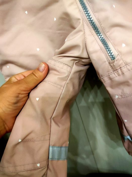 Комбинезон, шапка, перчатки Н&М на девочку  осень-зима 86 рост