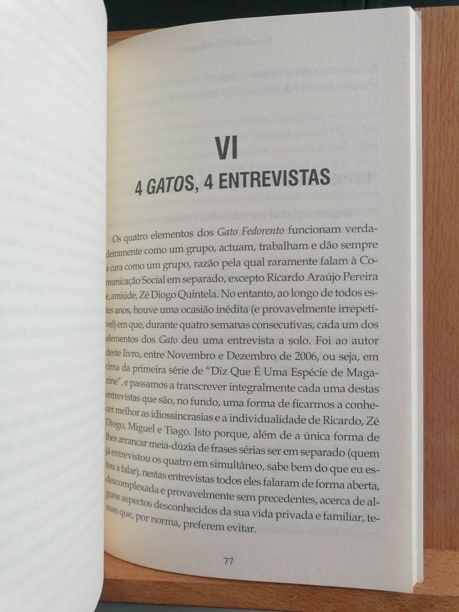 Livro Esmiuçar os Gato Fedorento de Rui Pedro Brás