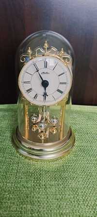 Piękny stylowy zegar kominkowy Germany Haller. Okazja!