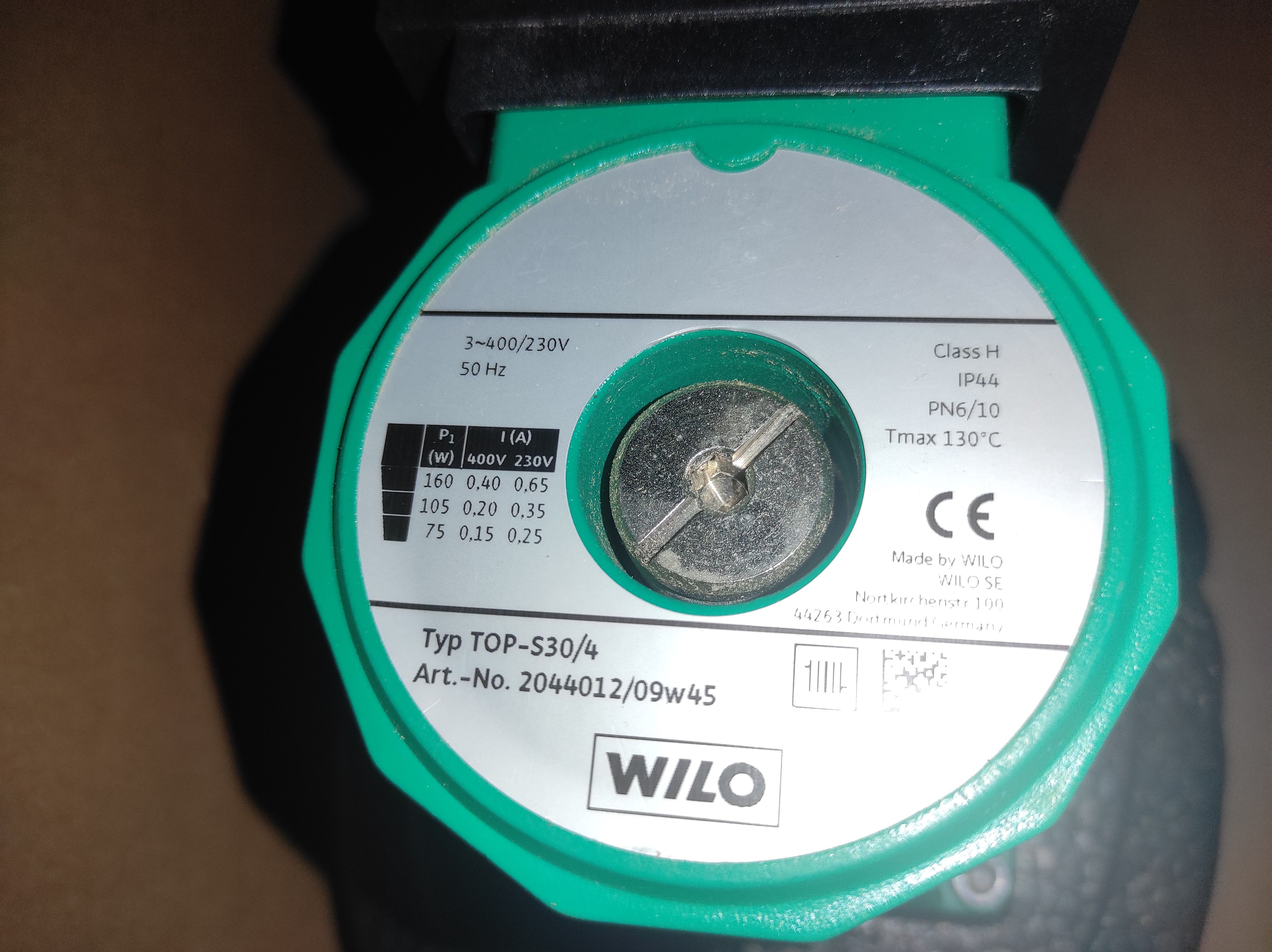 Pompa Wilo TOP-S 30/4  400V Nowa