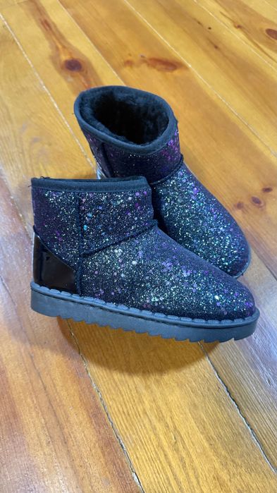 Яркие Угги на девочку 21 см