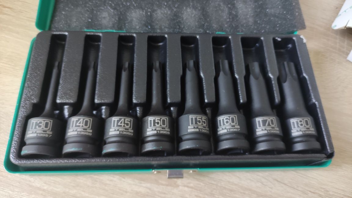 Набор торцевых головок STELS TORX 13999 1/2`` 8 шт