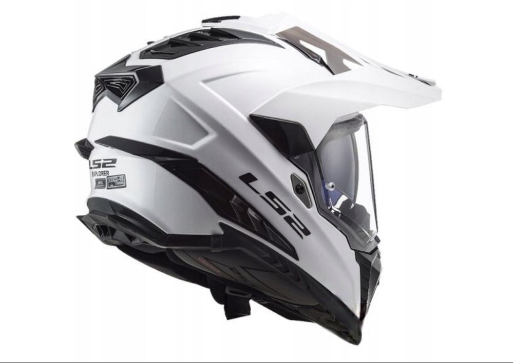 Kask motocyklowy LS2 MX701 2xl enduro prawie nowy