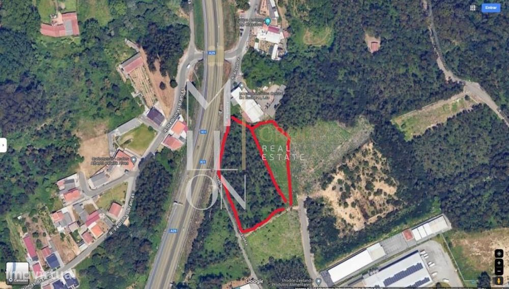 Terreno para armazém/indústria na Zona Industrial de S. Félix da Marin