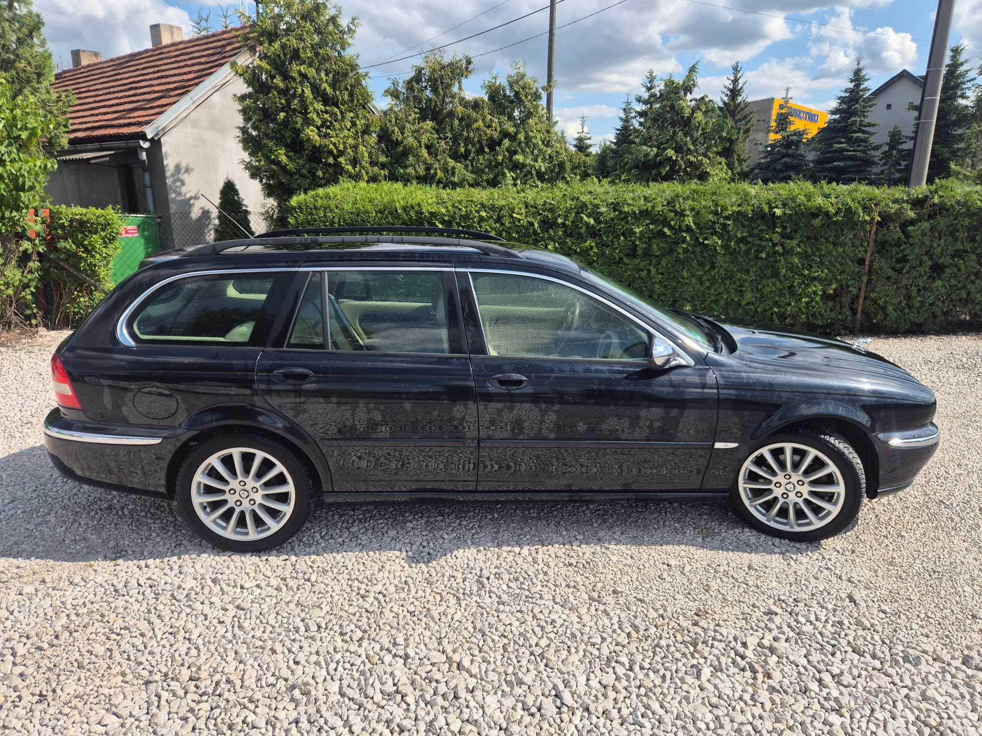 Jaguar X-TYPE niski przebieg, czujniki przód tył, skóra