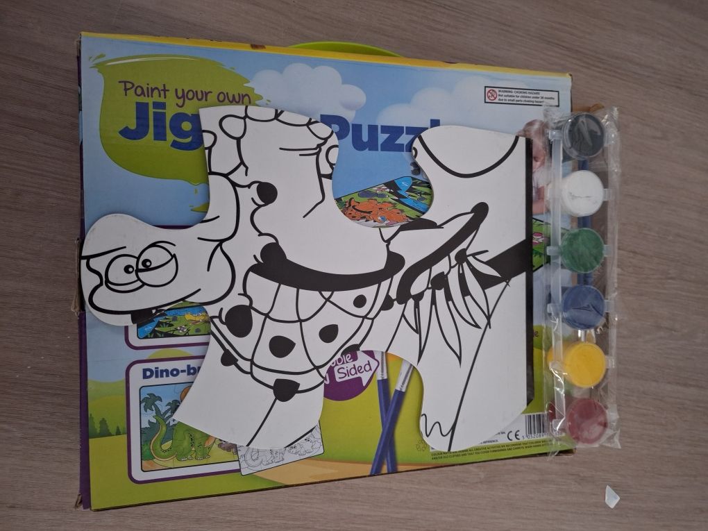 Duże puzzle do kolorowania