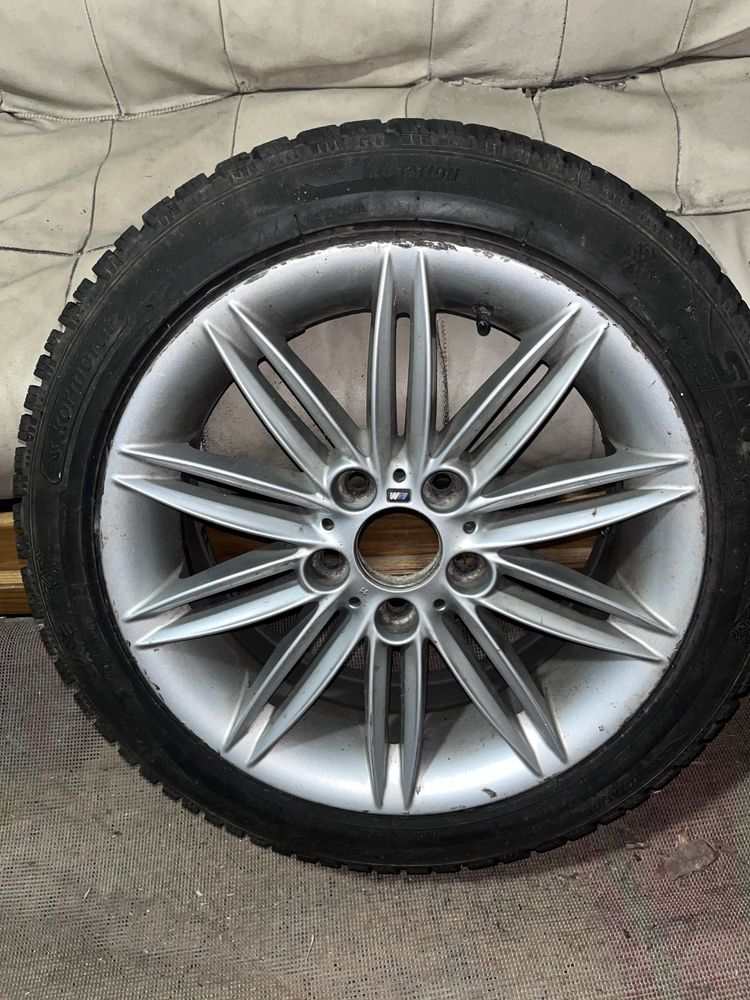 Felgi bmw 17 5x120 z oponami zimowymi