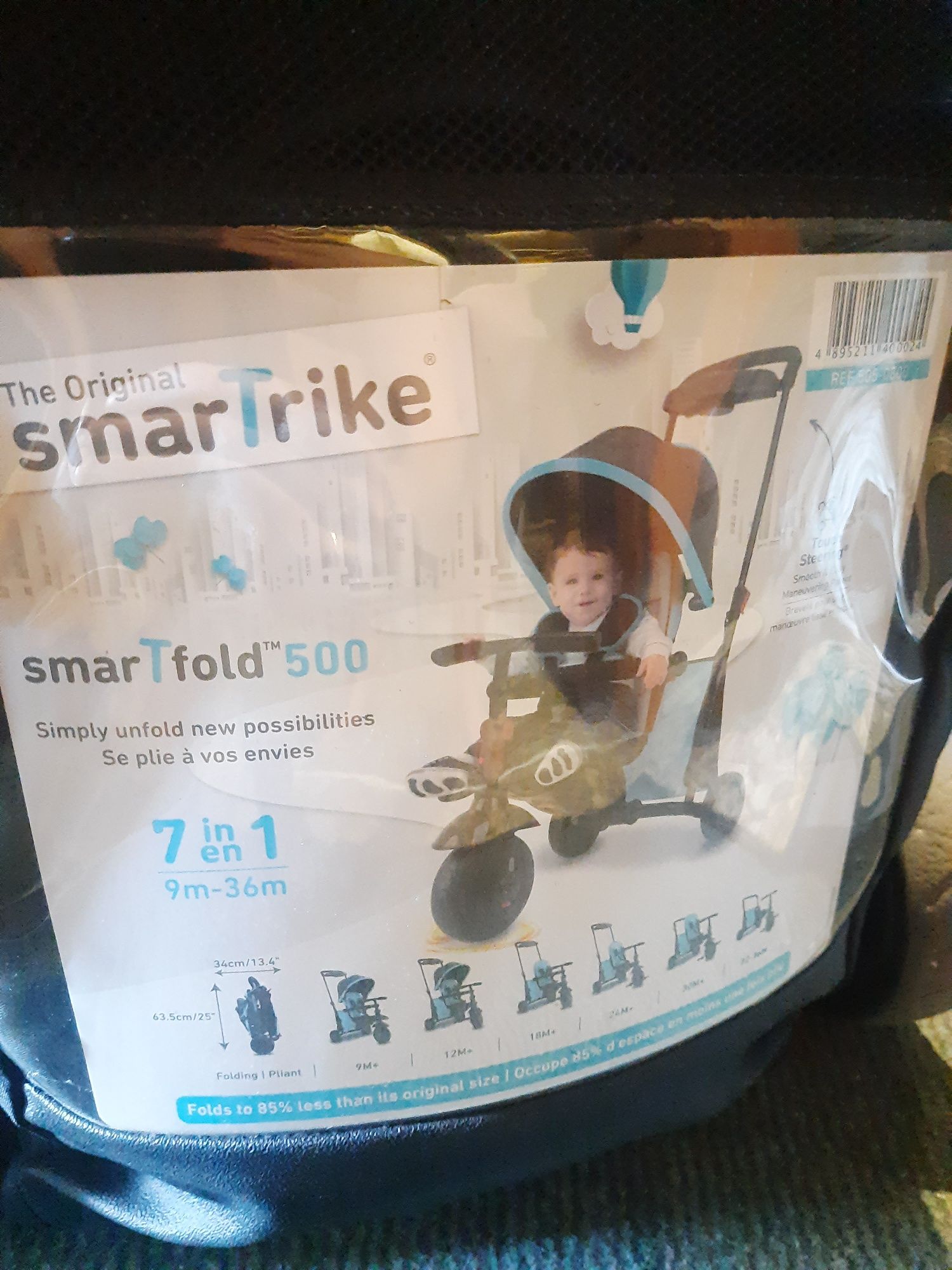 Велосипед трёхколёсный SMARTRIKE 7 в 1