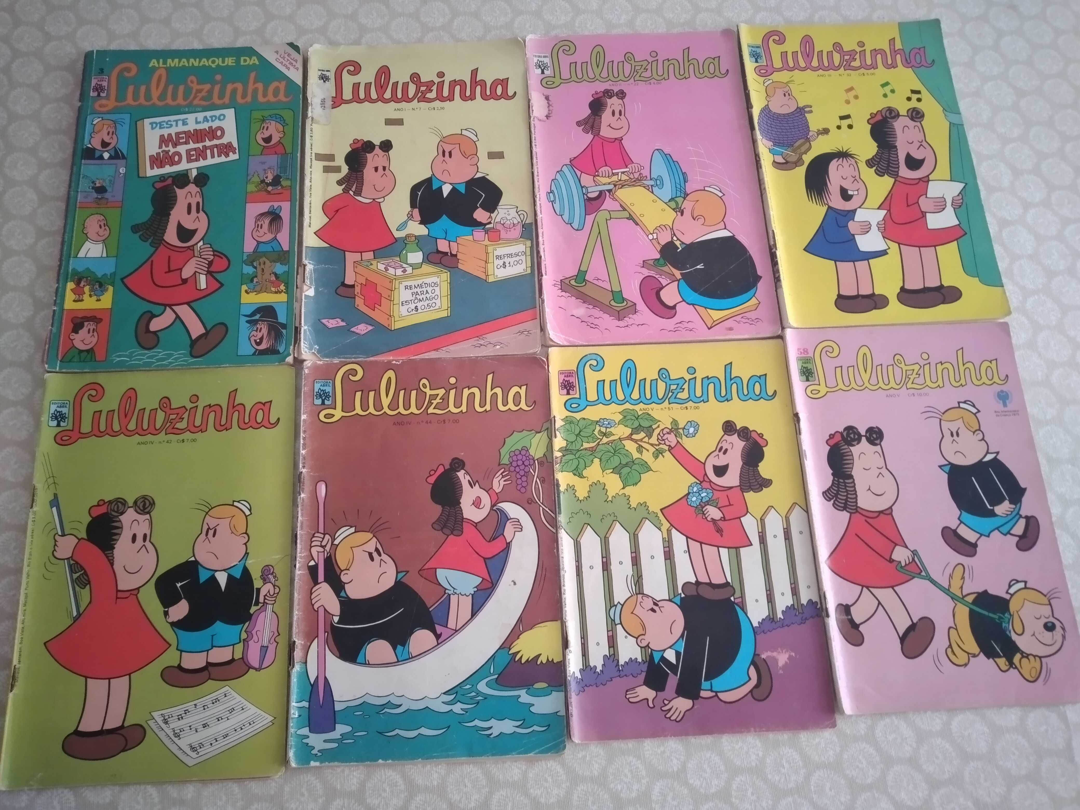 Livrinhos de BD da Luluzinha