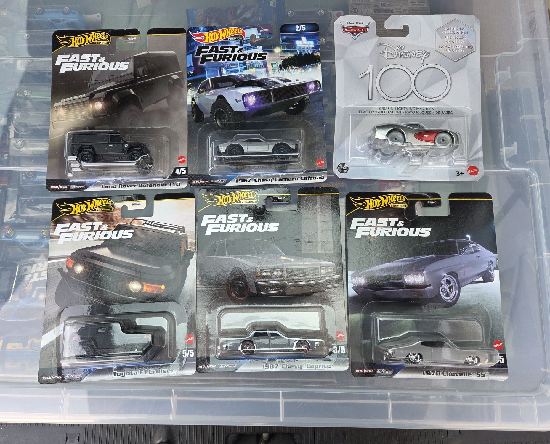 Hot wheels fast furious