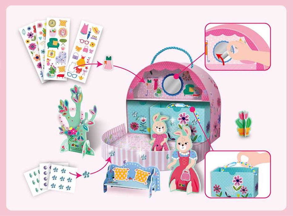 AVENIR Ігровий бокс Будинок Міс Банні