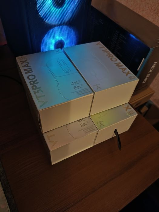 Rapoo VT3/VT1 PRO Max, PixArt 3950 30000dpi, 4K/8k Wireless