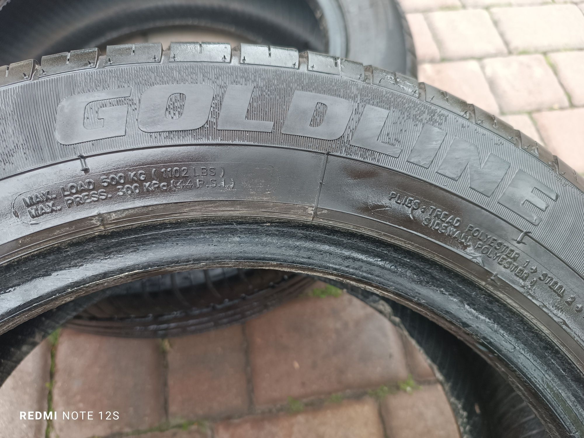Opony lato bdb Goldline 185/60 r15 2szt.