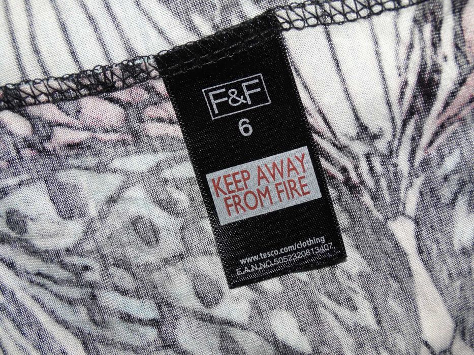 _F&F_Fajna lekka letnia sukienka Maxi_R.XS/S