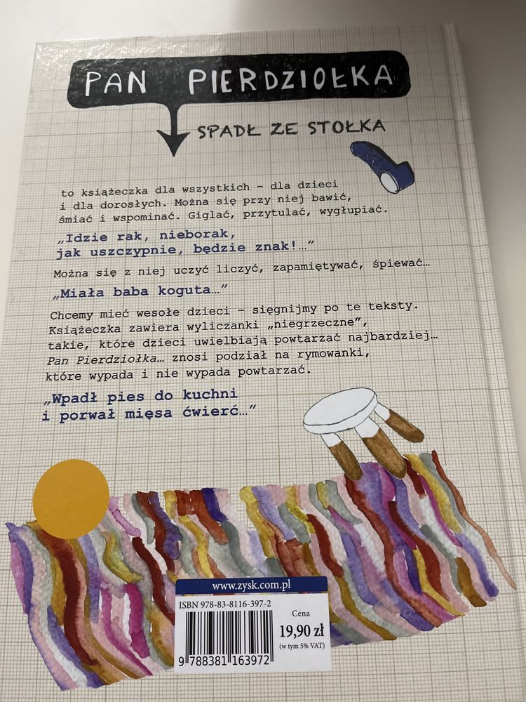 Pan Pierdziołka spadł ze stołka