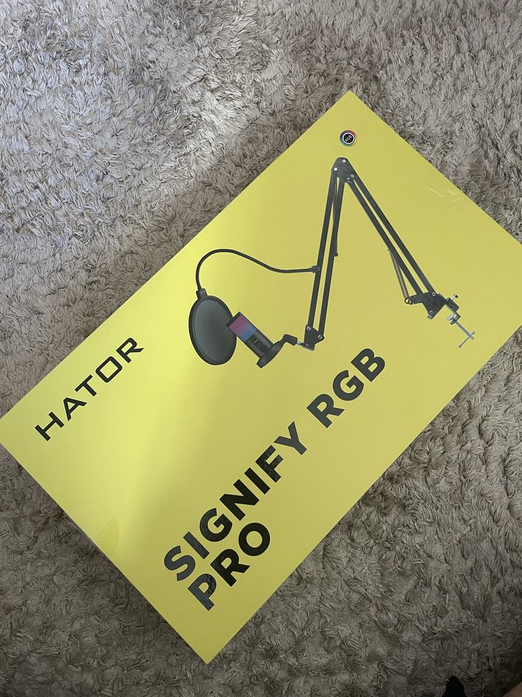 Мікрофон HATOR Signify RGB Pro