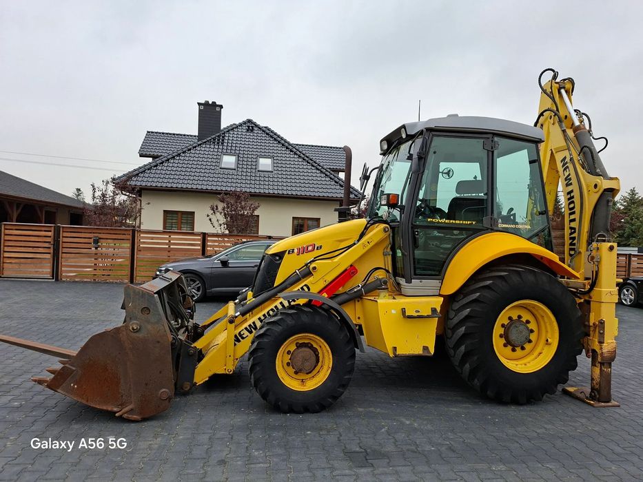 New Holland B110 B / Joystick / Koparko Ładowarka /