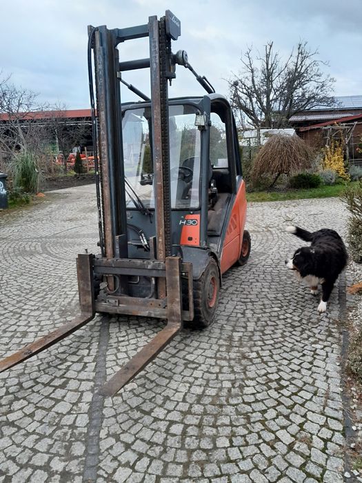 Wózek linde H30T serwisowany zadbany przesuw boczny 2011 rok