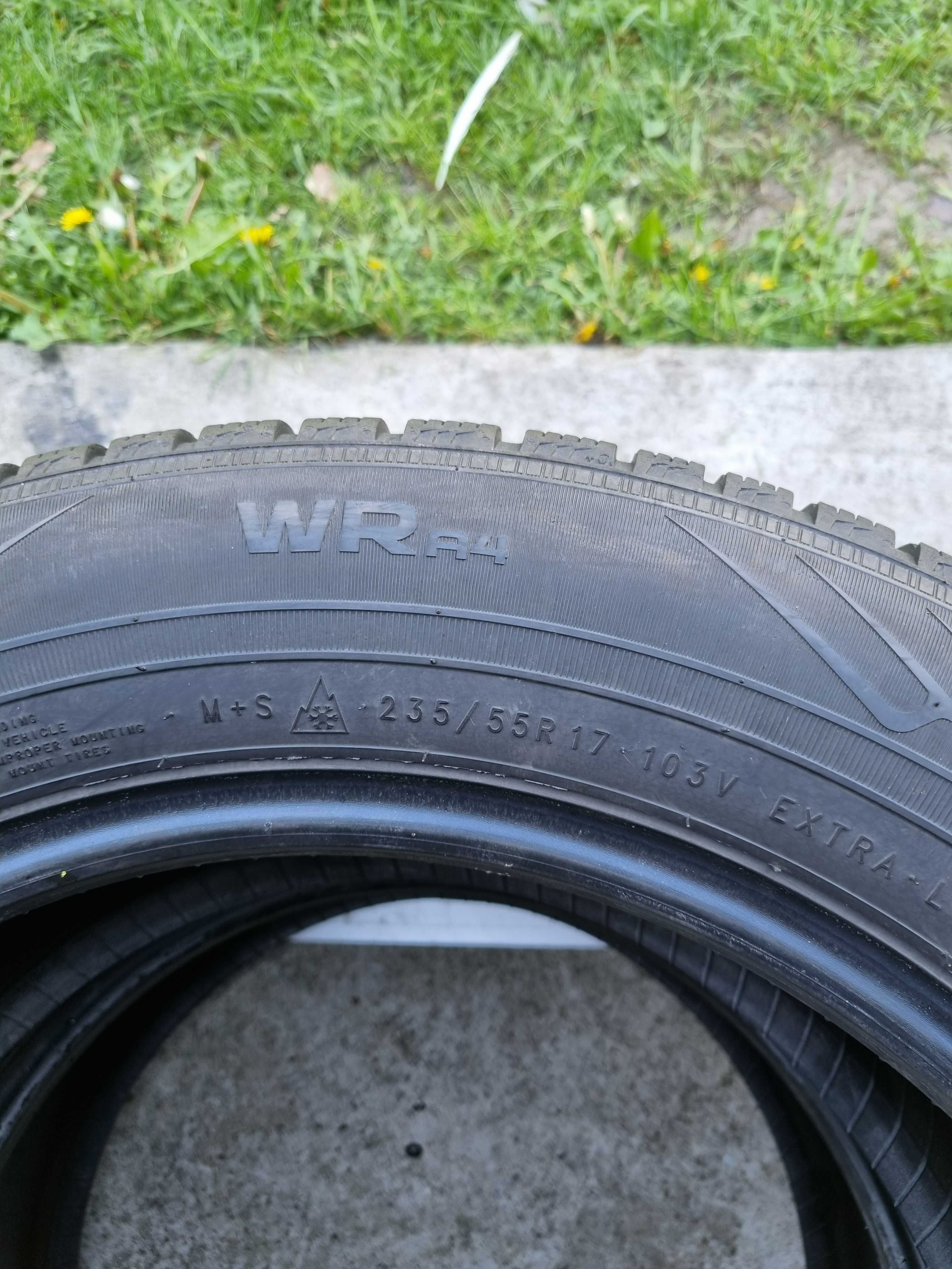 Opony zimowe NOKIAN WR A4 235/55 R17 2x 5,18 mm 2018 KOMPLET P188