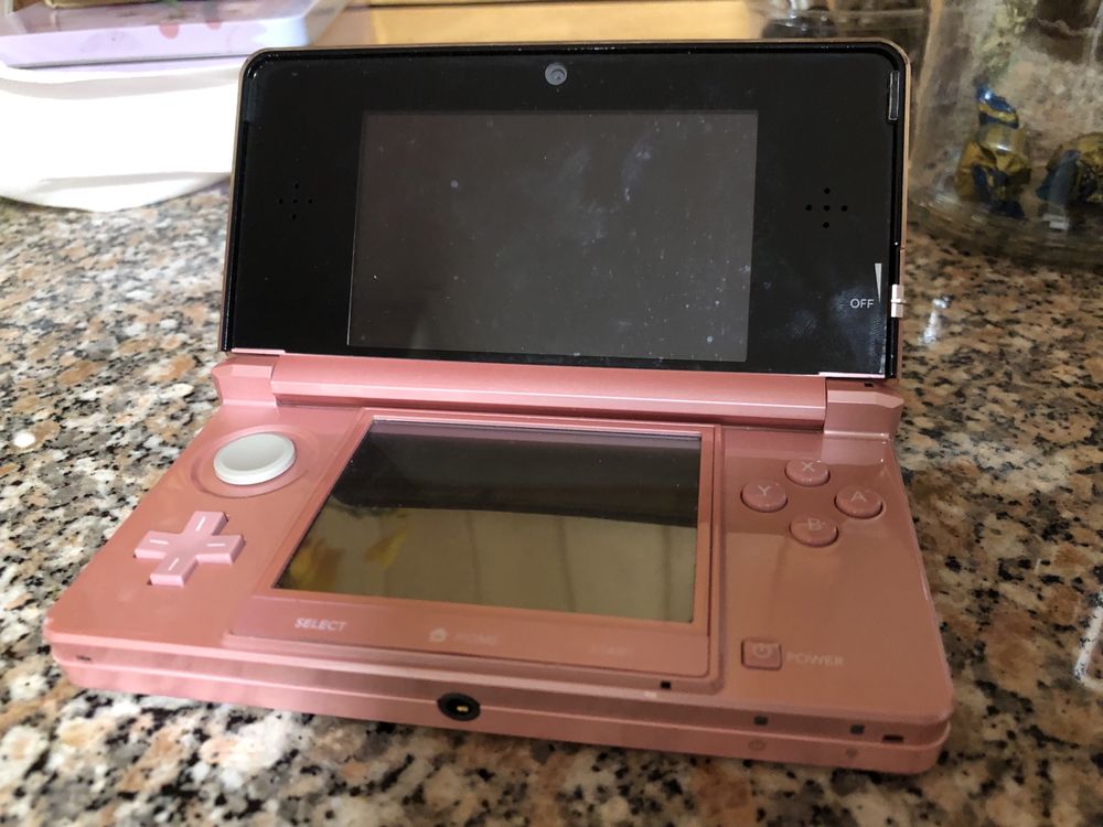 Nintendo 3Ds cor de rosa