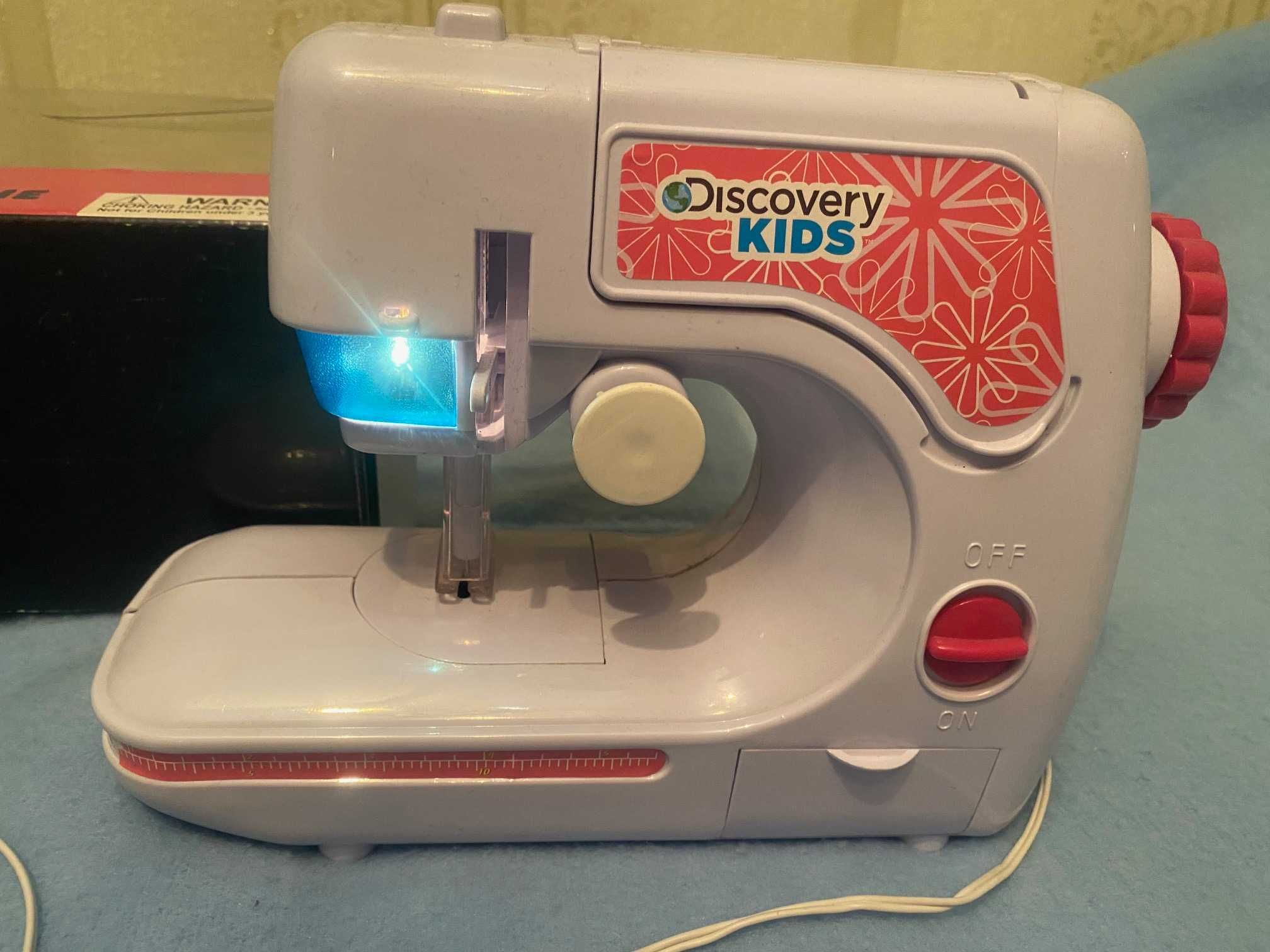 Детская настоящая швейная машинка Discovery KIDS