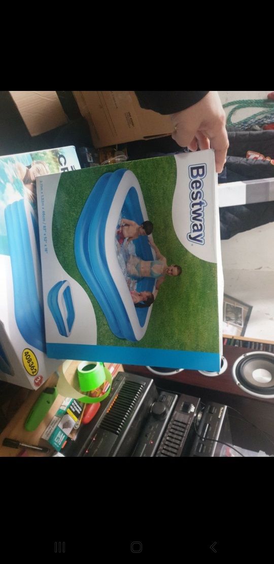 Sprzedam nowy prostokatny basen dla dzieci. Bestway