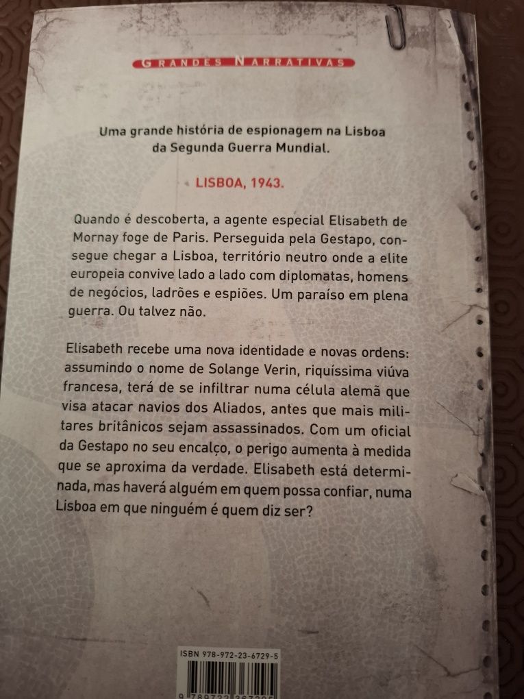 Cidade de Espiões, de Mara Timon